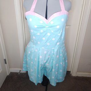 Lindy Bop NWT halter shorts romper